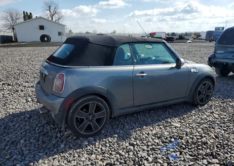 2010 Mini Cooper S из США, поврежденный, VIN WMWMS3C50ATY09354